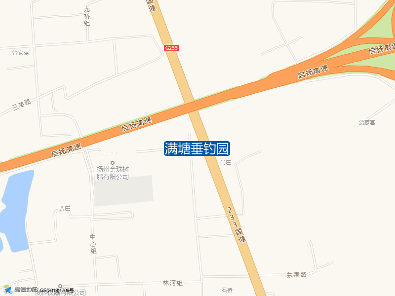 启扬高速满塘垂钓园钓鱼点实景照片