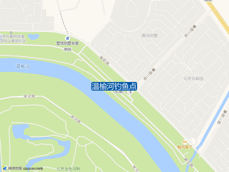 温榆河钓鱼点钓点照片