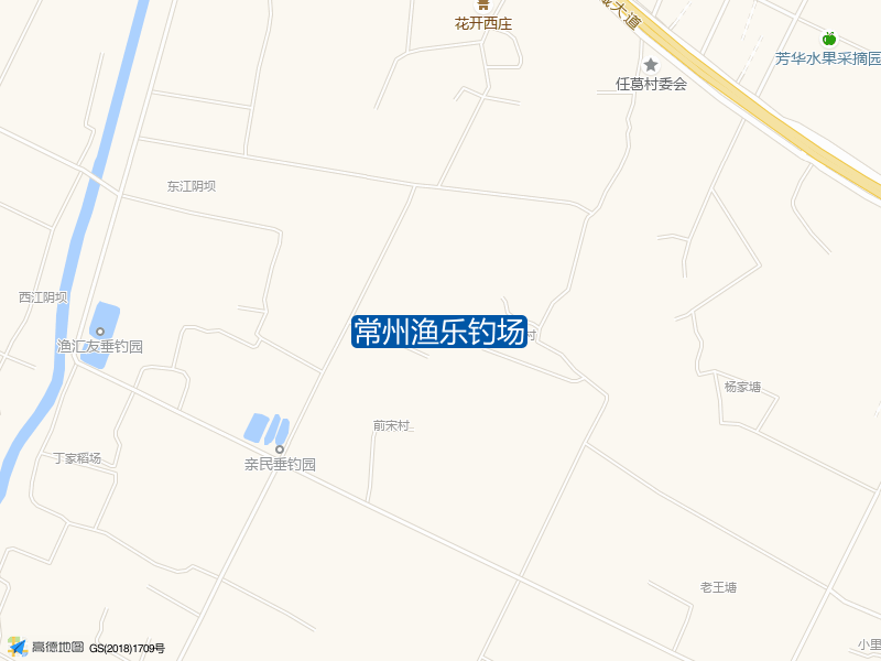 常州红领巾主题馆东南侧270米常州渔乐钓场钓鱼点实景照片