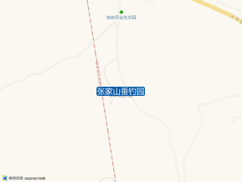 温泉镇堂子村张家山垂钓园钓鱼点实景照片