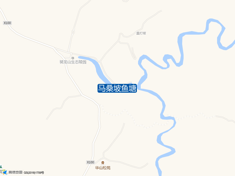 马桑坡鱼塘钓点照片