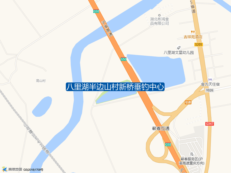 八里湖半边山村新桥垂钓中心钓点照片