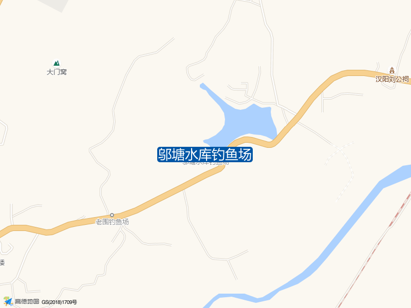 邬塘水库钓鱼场钓点照片