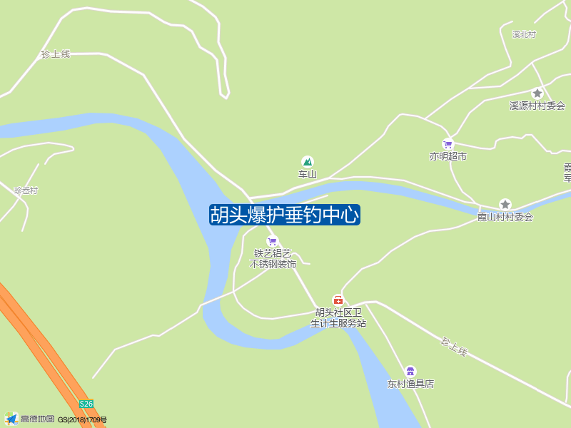 花坦乡胡头村胡头爆护垂钓中心钓鱼点实景照片