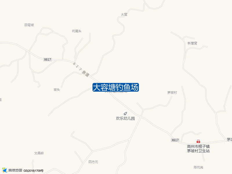 大容塘钓鱼场钓点照片