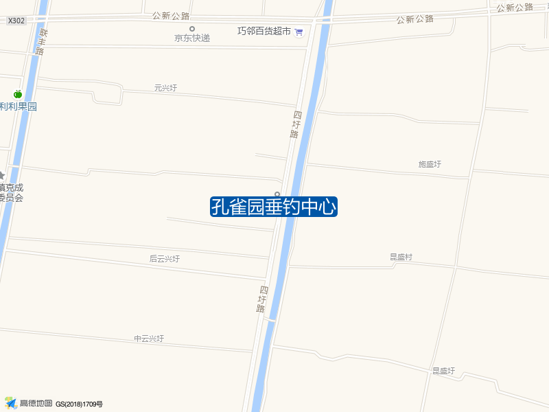 联盛路孔雀园垂钓中心钓鱼点实景照片