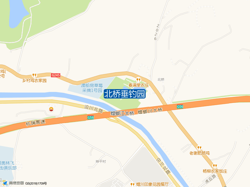 北桥垂钓园钓点照片