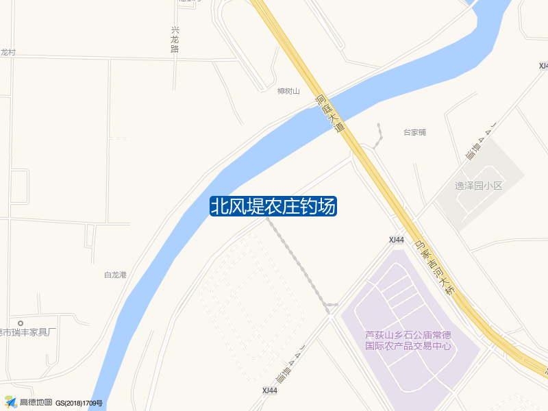 北风堤农庄钓场钓点照片