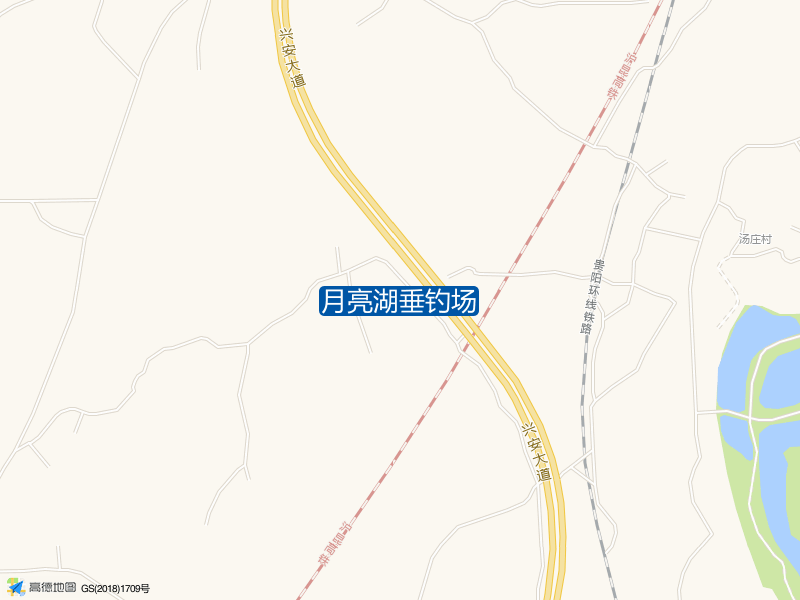 月亮湖垂钓场钓点照片