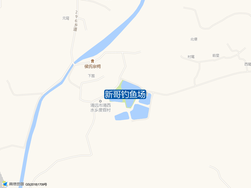 山塘镇金亭下围新哥钓鱼场钓鱼点实景照片