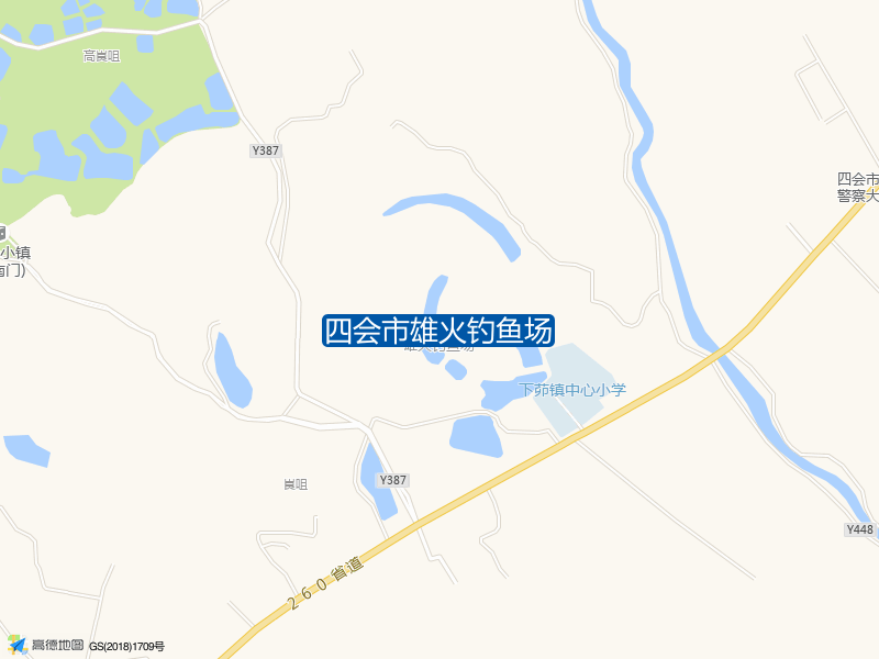 苏东霖大道下茆镇中心小学西行200米四会市雄火钓鱼场钓鱼点实景照片