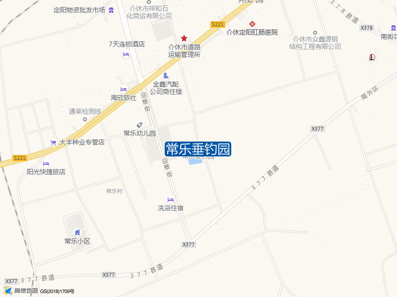 常乐垂钓园钓点照片