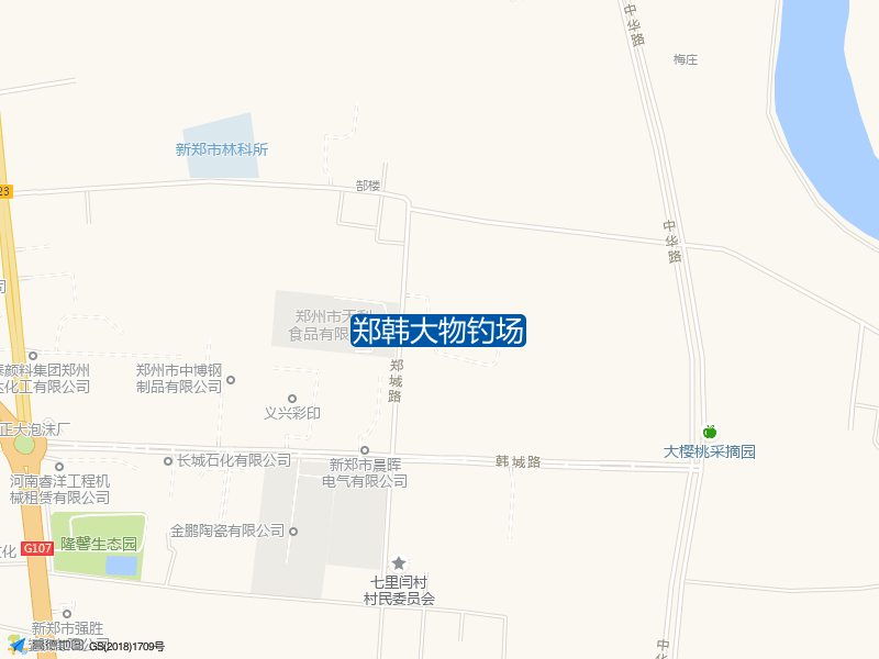 郑韩大物钓场钓点照片