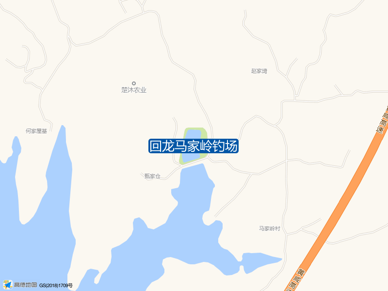 回龙马家岭钓场钓点照片