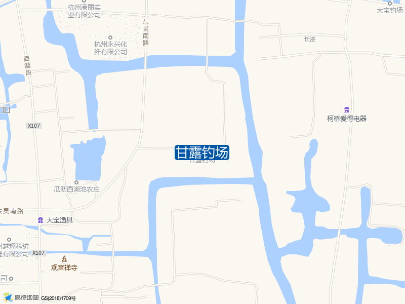 甘露钓场钓点照片