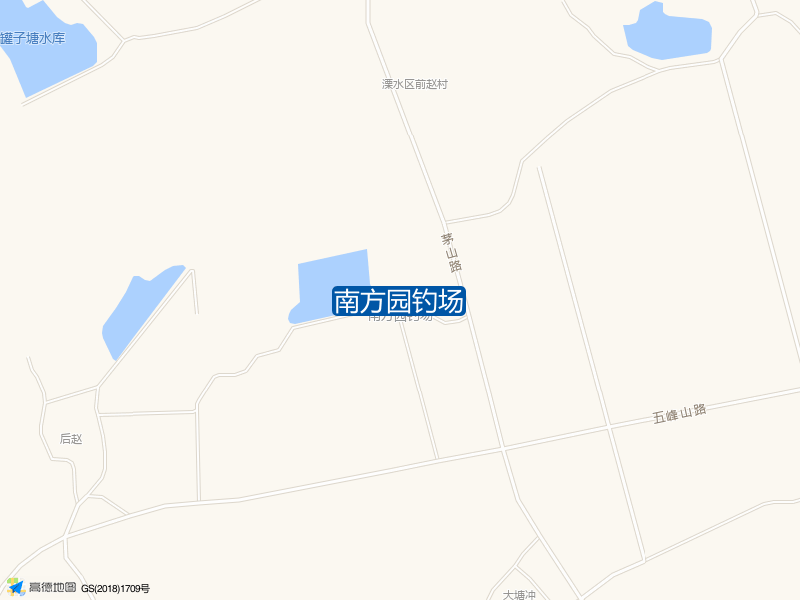 南方园钓场钓点照片