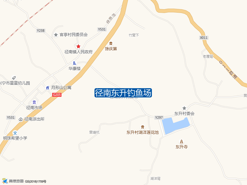 径南东升钓鱼场钓点照片