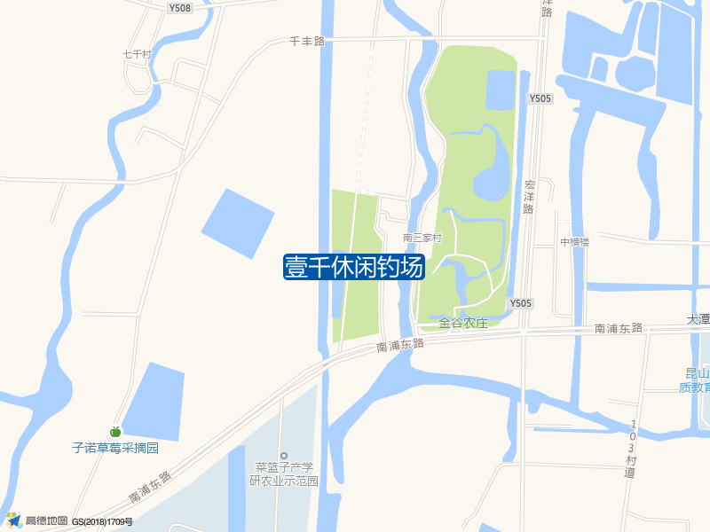 壹千休闲钓场钓点照片