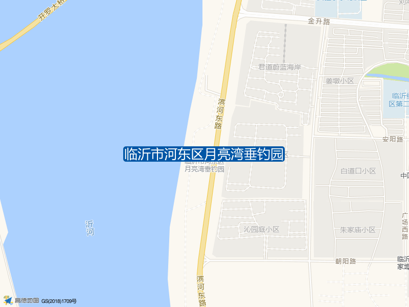 滨河东路与朝阳路交叉口北400米临沂市河东区月亮湾垂钓园钓鱼点实景照片