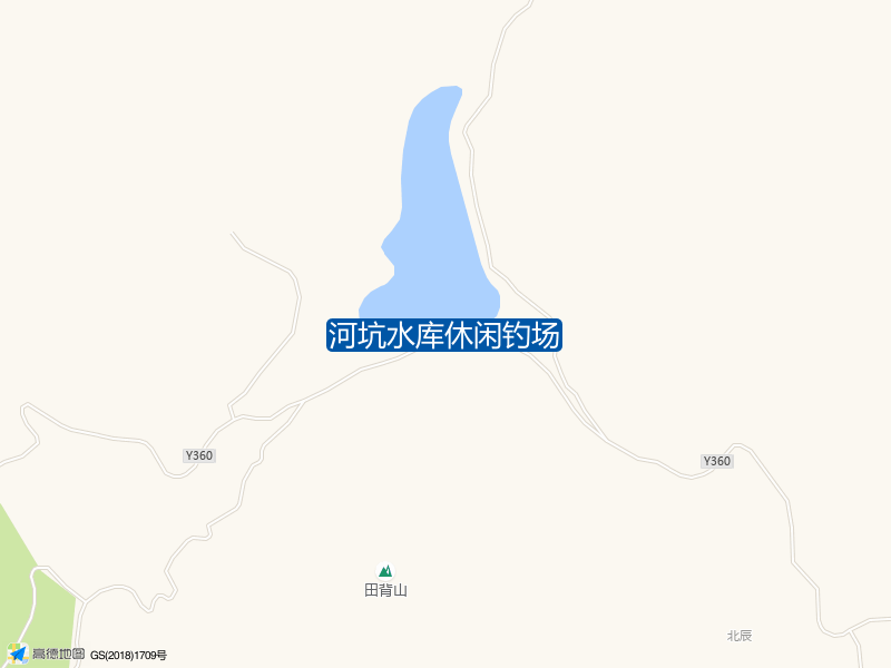 河坑水库休闲钓场钓点照片