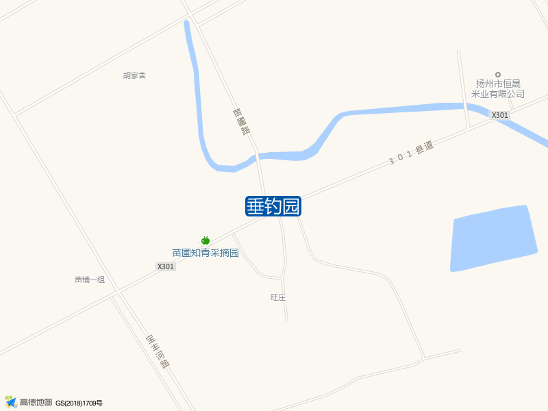 301县道与苗圃路交叉口东北40米垂钓园钓鱼点实景照片