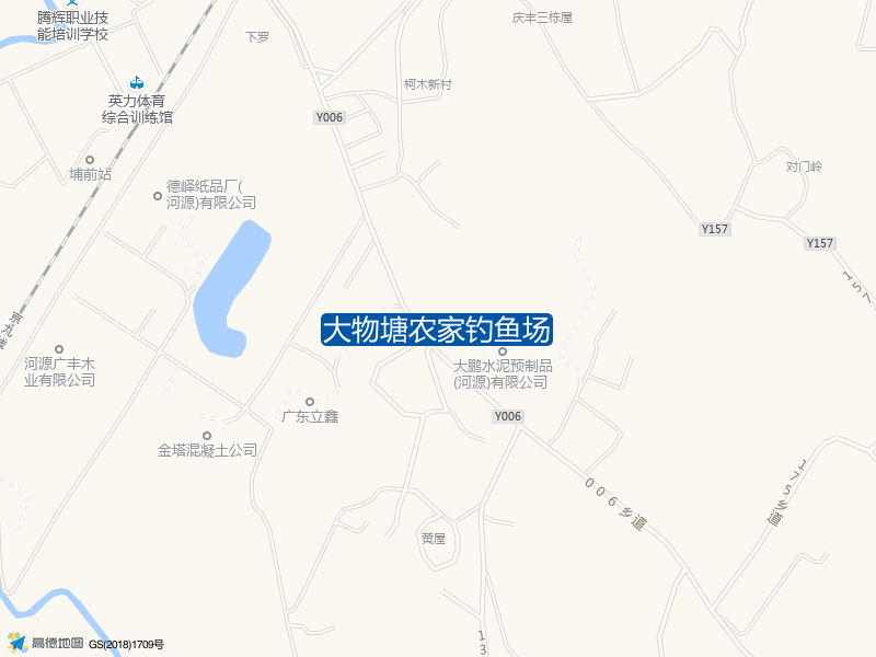 大物塘农家钓鱼场钓点照片