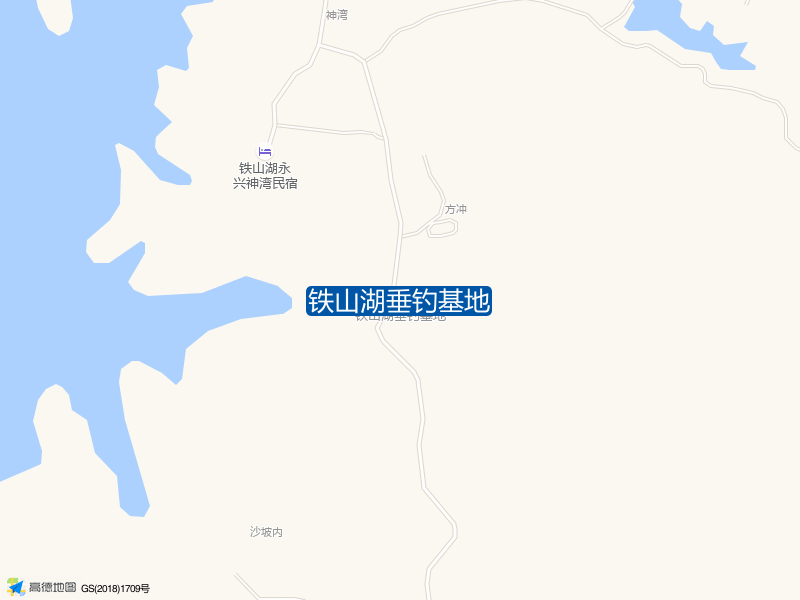 铁山湖垂钓基地钓点照片