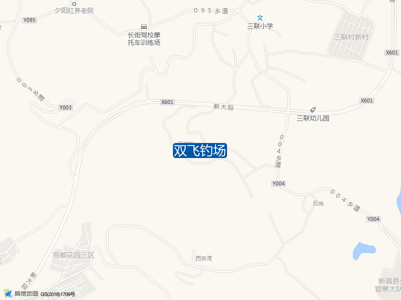 新大段与004乡道交叉口西400米双飞钓场钓鱼点实景照片