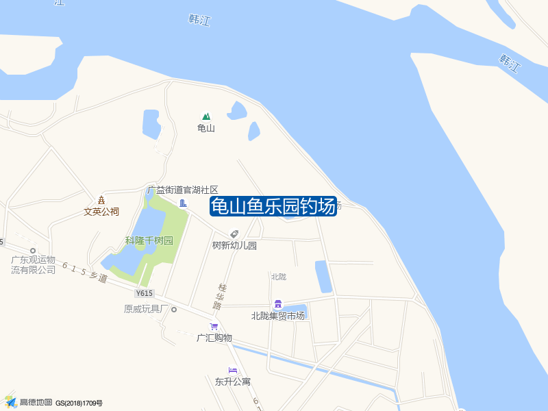 桂华路与615乡道交叉口东北400米龟山鱼乐园钓场钓鱼点实景照片