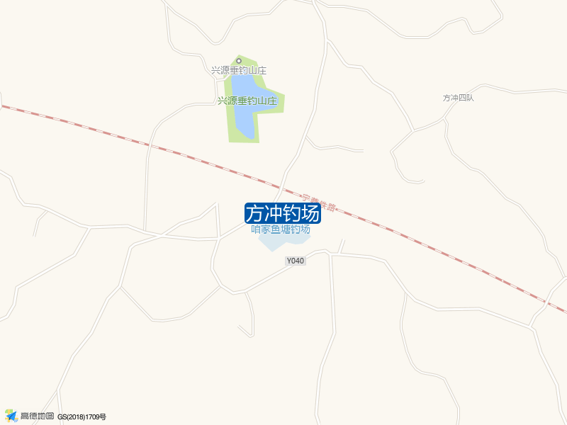 方冲钓场钓点照片