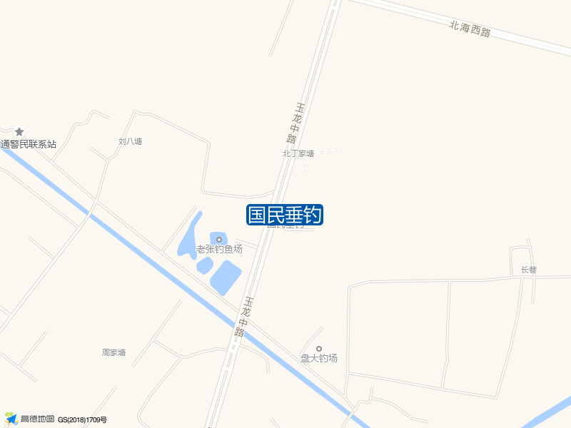 玉龙北路国民垂钓钓鱼点实景照片