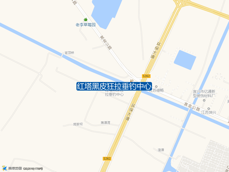 红塔周家浜加油站南面50米红塔黑皮狂拉垂钓中心钓鱼点实景照片