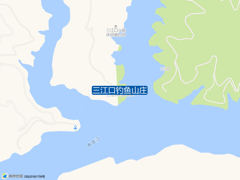 三江口钓鱼山庄钓点照片