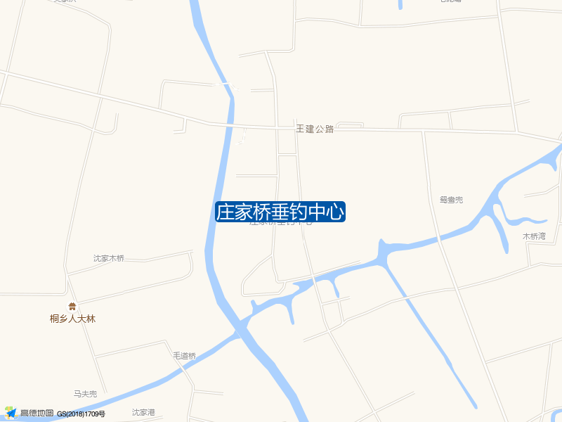 王店镇先锋村庄家桥垂钓中心钓鱼点实景照片