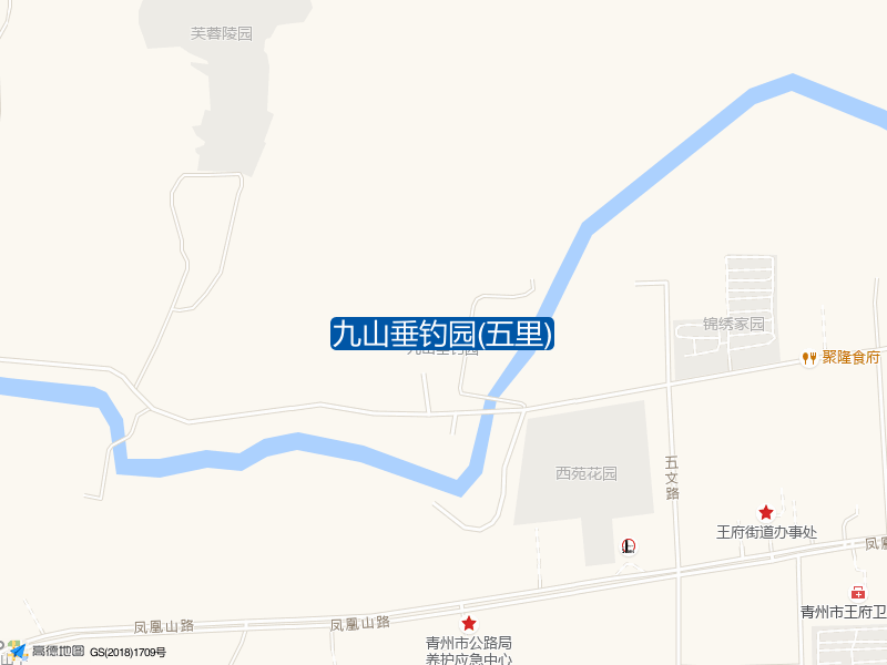 桃源路向西过张庄桥(过桥后)50米往北200米九山垂钓园(五里)钓鱼点实景照片