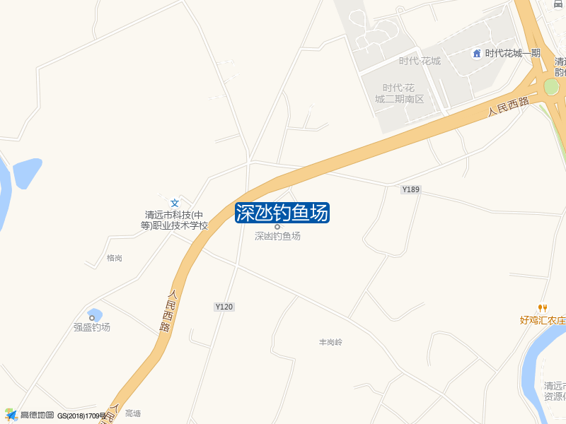 龙得水钓虾营地南侧170米深氹钓鱼场钓鱼点实景照片