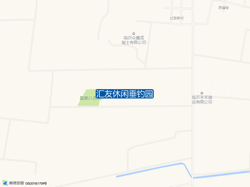 临沂市罗庄区汇友休闲垂钓园钓鱼点实景照片