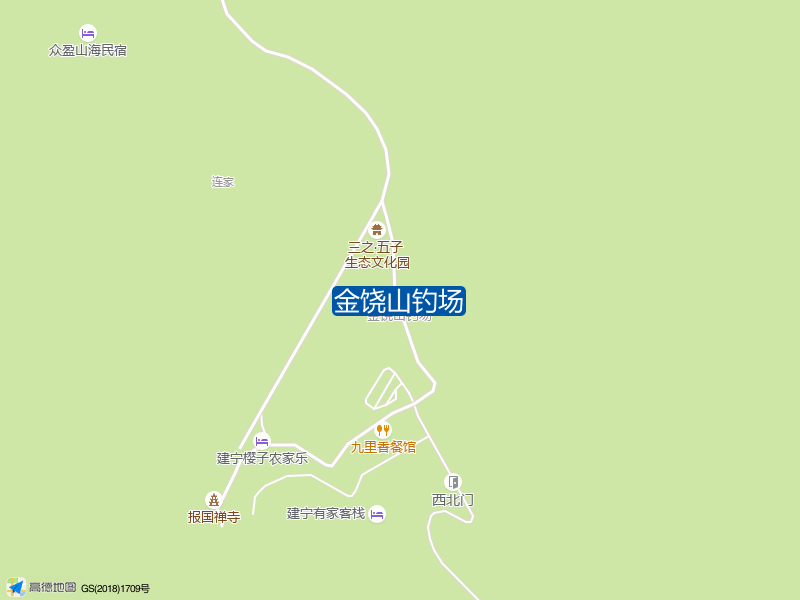 金饶山钓场钓点照片