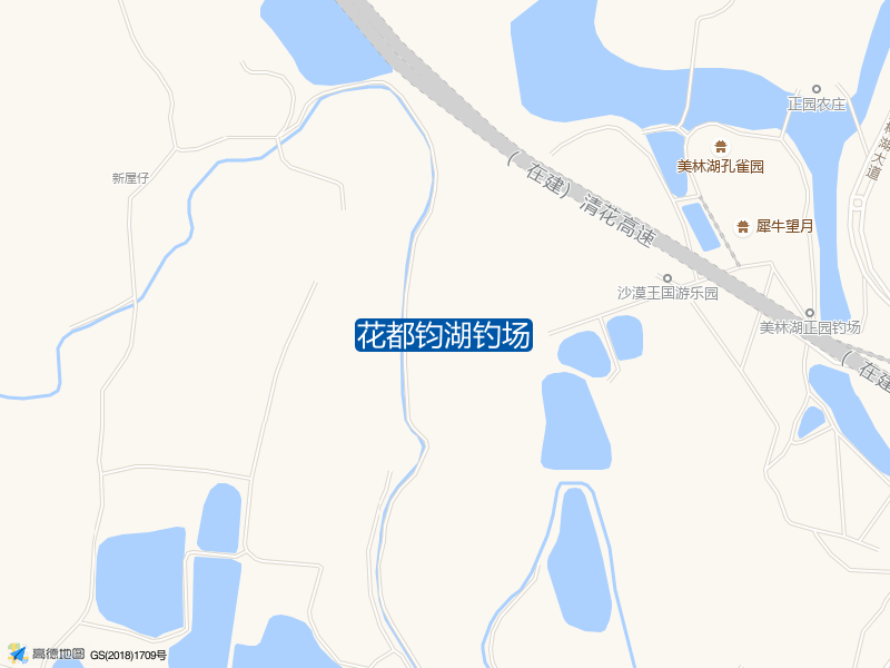 花都钧湖钓场钓点照片