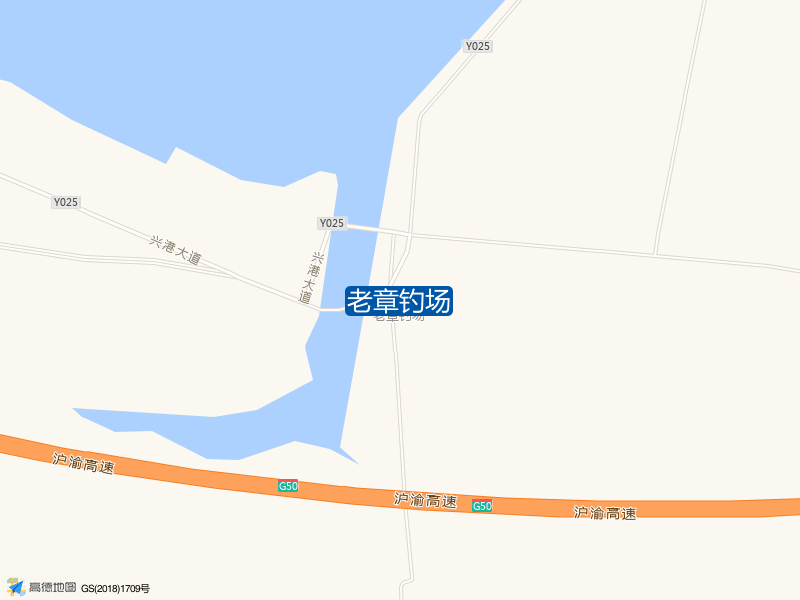 老章钓场钓点照片