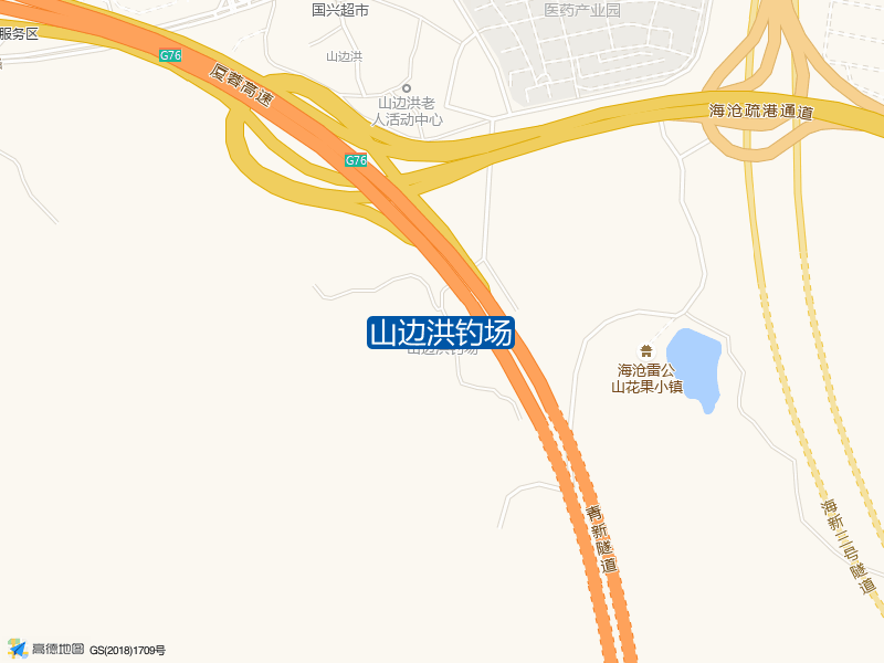 第一农场山边洪村122-3山边洪钓场钓鱼点实景照片