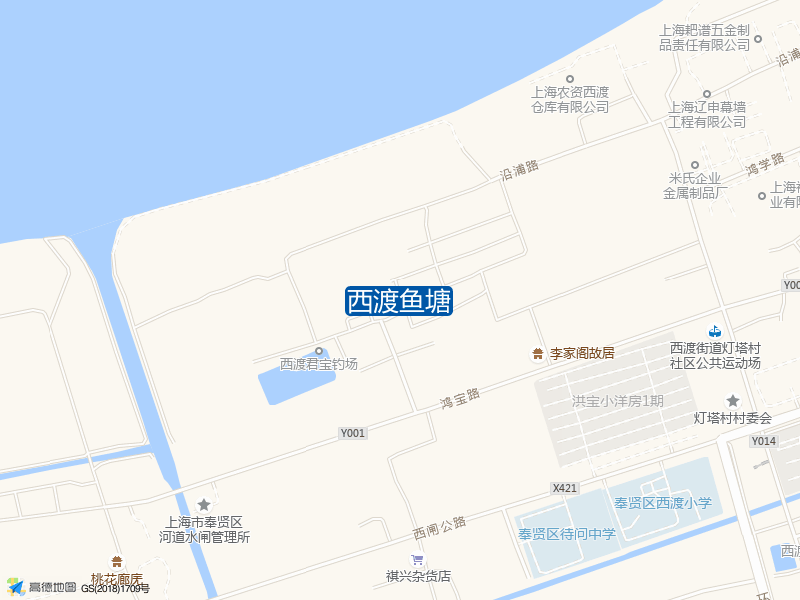 西渡鱼塘钓点照片