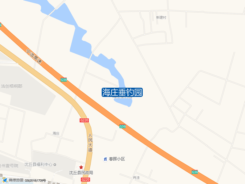 海庄垂钓园钓点照片