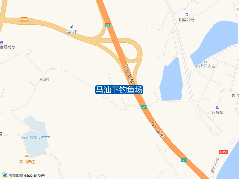 马汕下钓鱼场钓点照片