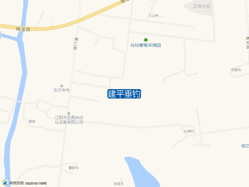 江苏省无锡市江阴市璜汇路西200米建平垂钓钓鱼点实景照片