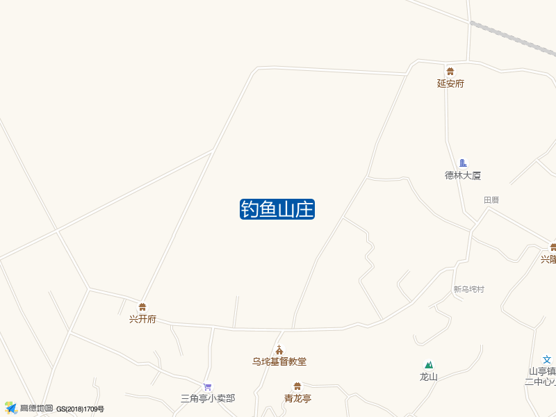 钓鱼山庄钓点照片