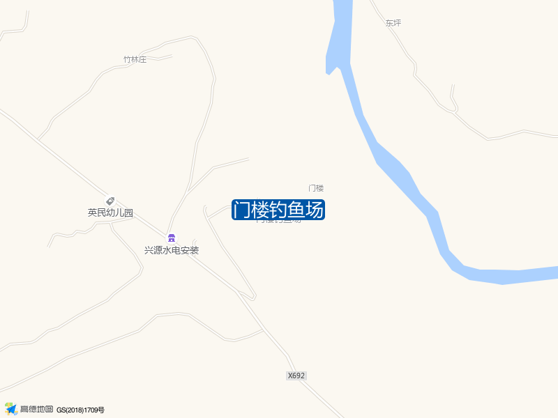 门楼钓鱼场钓点照片