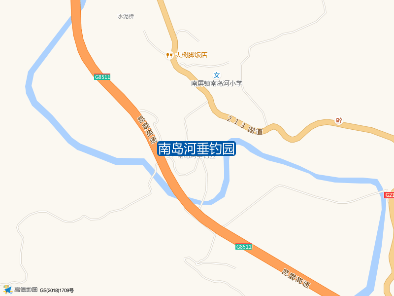 南岛河垂钓园钓点照片