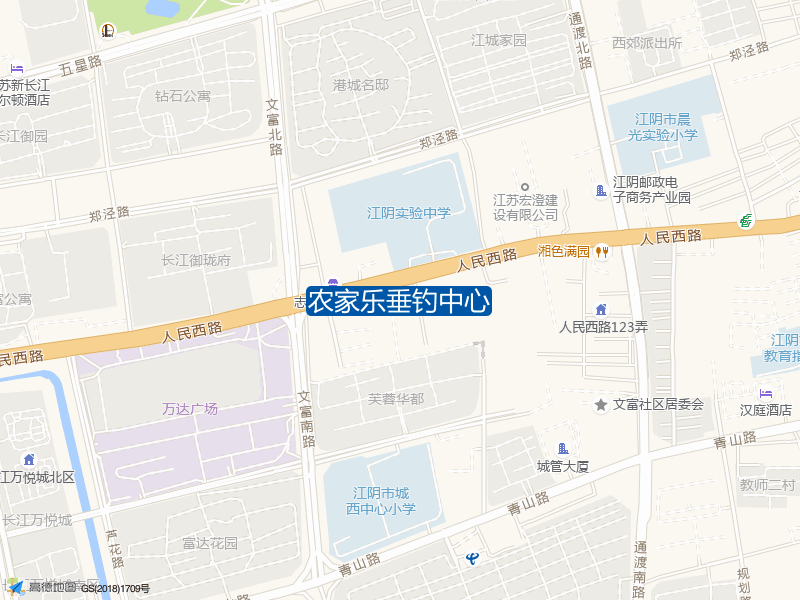 青山路长江万悦城东南侧约50米农家乐垂钓中心钓鱼点实景照片