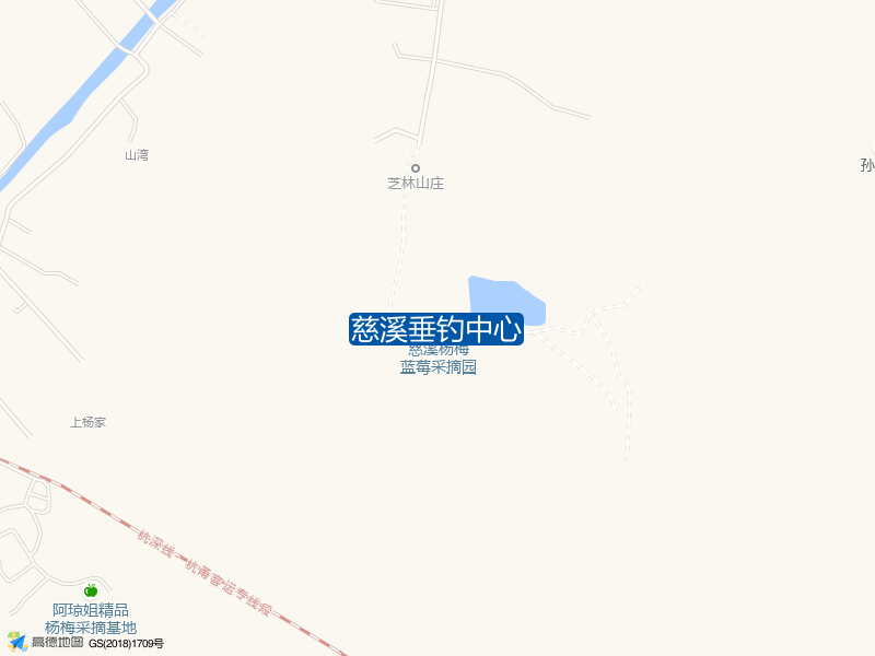 芝林山庄(横河镇子陵村)慈溪垂钓中心钓鱼点实景照片